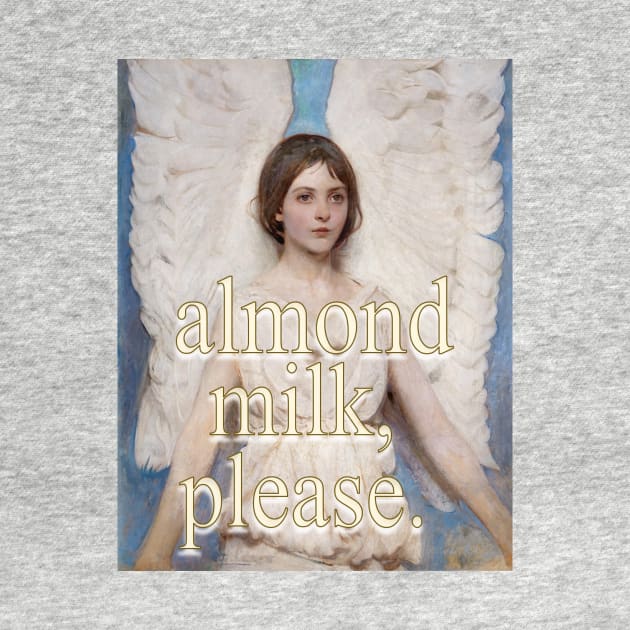 Almond Milk, Please. Angel by ellanely